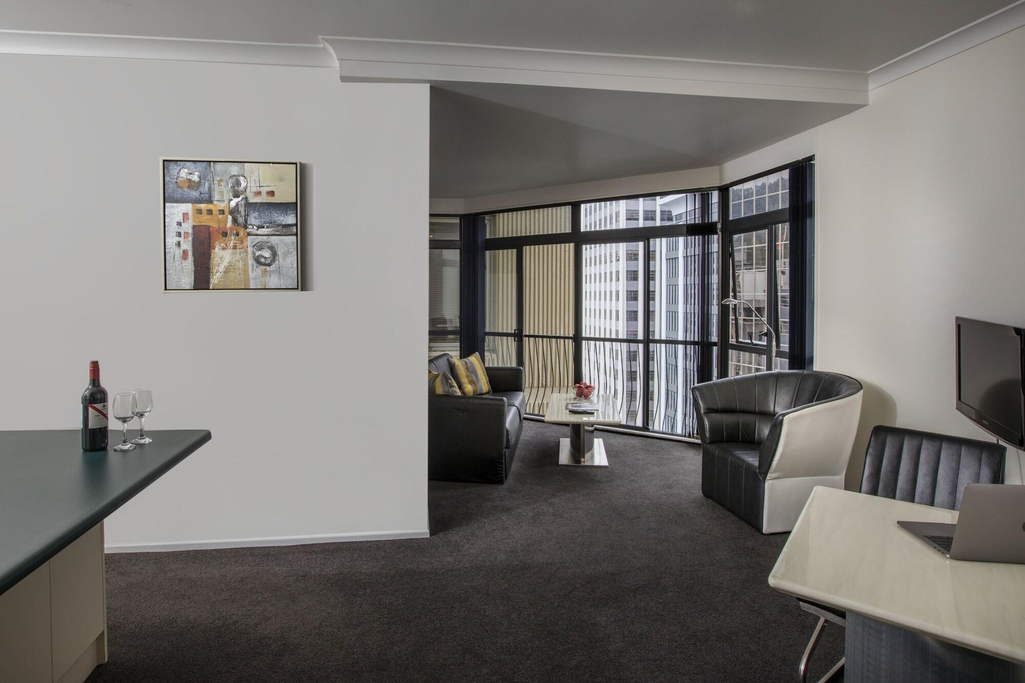Quest On The Terrace Serviced Apartments Wellington Bagian luar foto