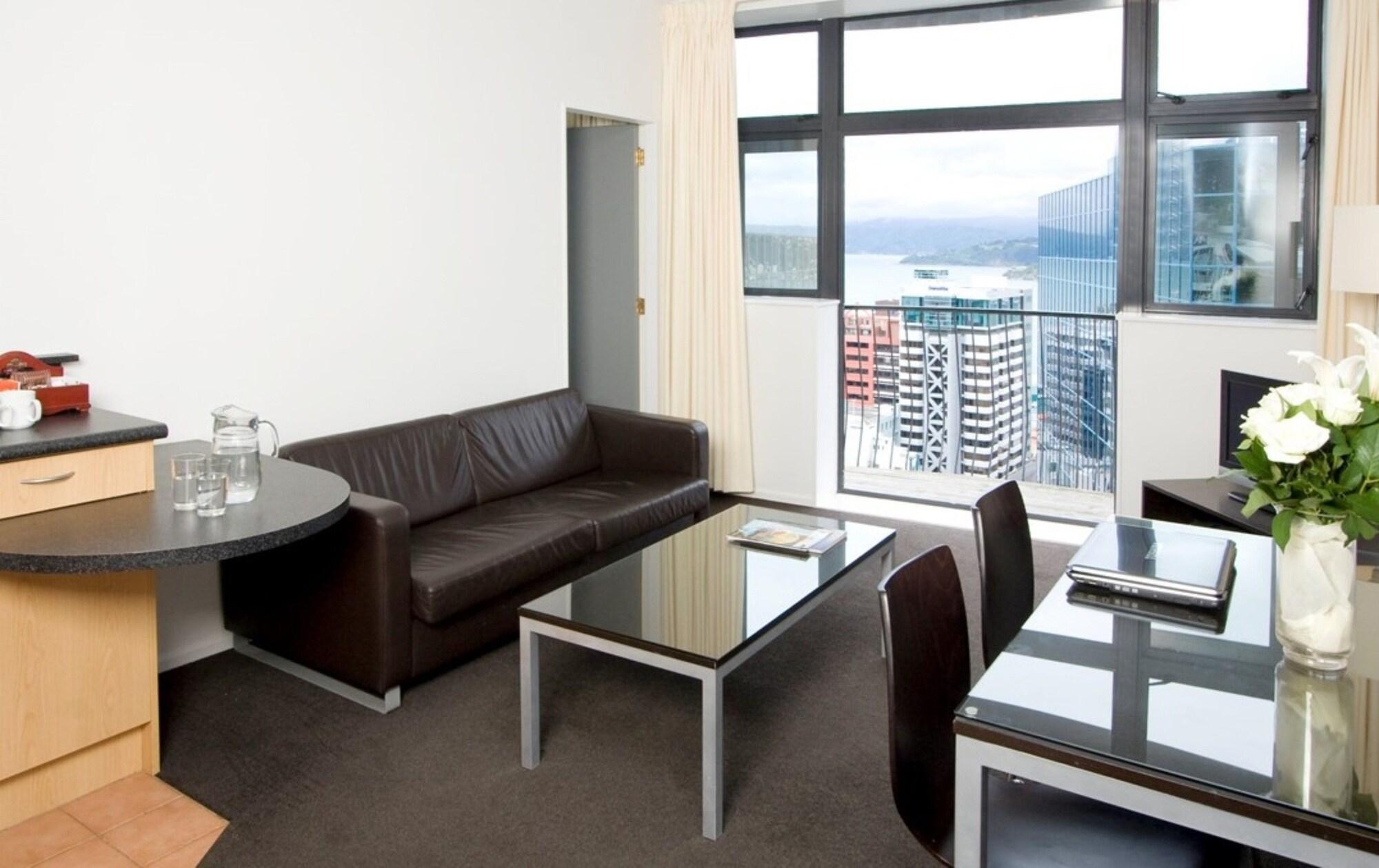 Quest On The Terrace Serviced Apartments Wellington Bagian luar foto