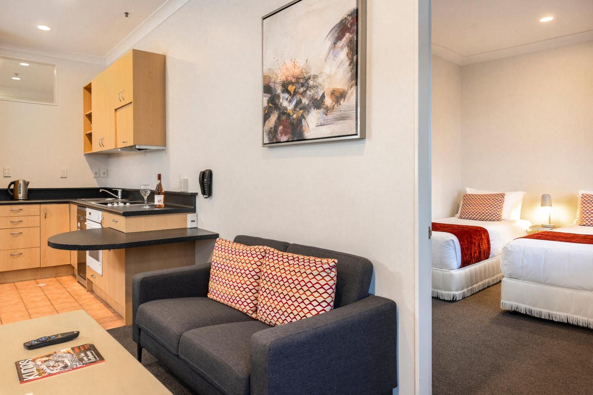 Quest On The Terrace Serviced Apartments Wellington Ruang foto